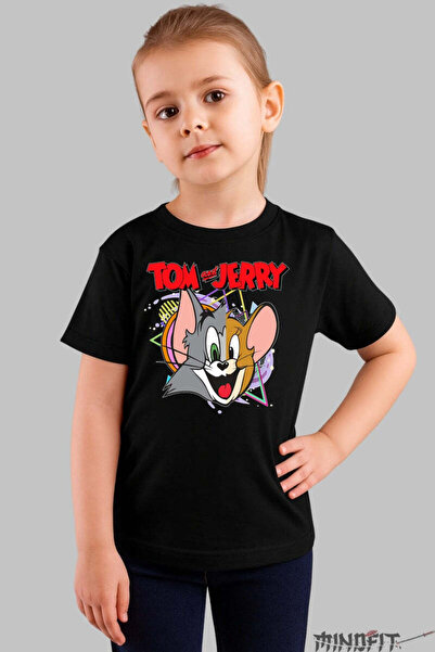 GILDAN Tricou Tom Si Jerry Zambitori Cartoon Legends Fata