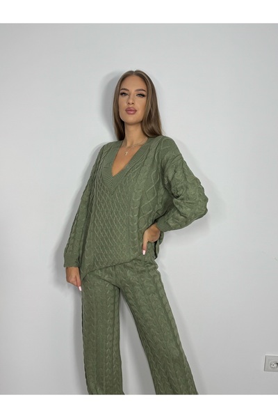 StylovelyShop Two-piece Knitwear Set