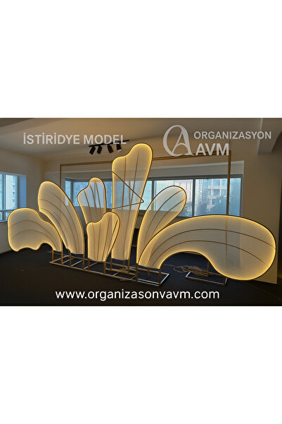 ORGANİZASYON AVM İstiridye Led Dekor