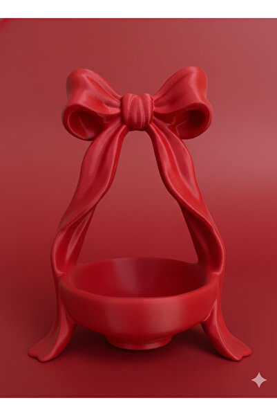 XOA Collection Red Charm – Papyon Figürlü Dekoratif Şekerlik / Lokumluk / Dek...