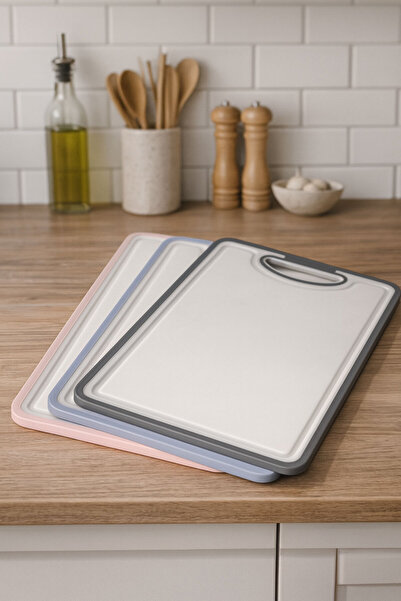 SİHİRLİ AYAKLAR Large Size Non-Slip Cutting Board Cutting Board 25X35Cm Bpa Free