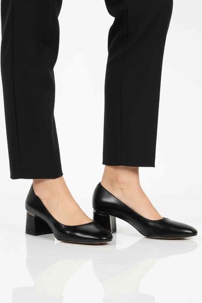 AYAKMOD Black Women's Heeled Shoes 357184 Z