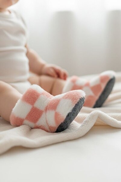 pufien Παιδικά και βρεφικά παπούτσια, χειμωνιάτικα βελούδινα μποτάκια, μαλακά, ζεστά, αντιολισθητικά μποτάκια εσωτερικού χώρου, μποτάκια για το σπίτι