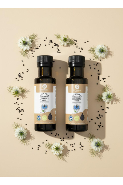 Panacea Organic Çörek Otu Yağı ( Çörekotu ) 100 ml x 2 adet - Organik Sertifi...