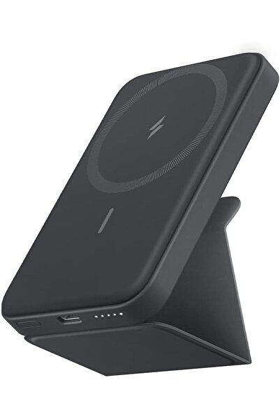Anker 622 Magnetic Battery (MagGo), 5000mAh Foldable Magnetic Wireless Portable Charger - Black