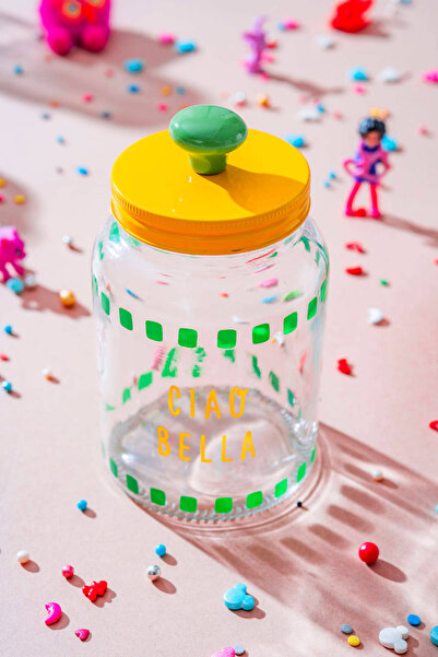 ACAR Vicenza Colored Glass Jar - 900 ml