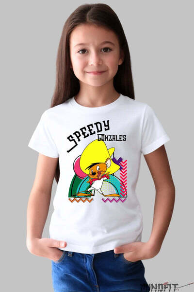 GILDAN Tricou Speedy Gonzales Looney Tunes 2 Fata
