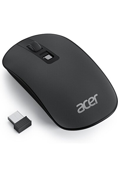 ACER Wireless Computer Mouse OMR242 — 2.4G USB Receiver, Adjustable 800/1200/1600 DPI, 4 Buttons