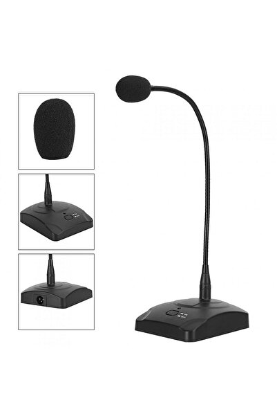 PROCART Professional table microphone, XLR, 5 m cable, LED indicator