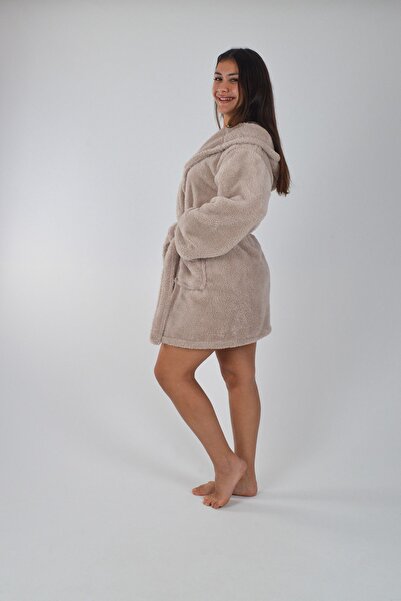 Uçkan home Hooded Unisex Wellsoft Plush Robe | Bathrobe