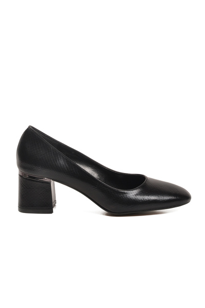 AYAKMOD Black Women's Heeled Shoes 357184 Z