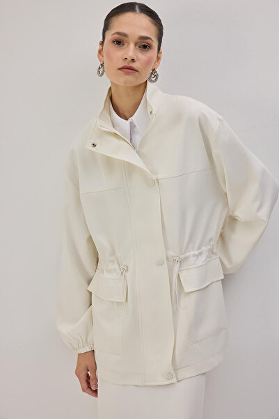 Touché Privé Stand Collar Zipper Jacket