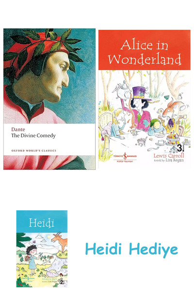 Bloomsbury Η θεϊκή κομωδία + Η Αλίκη στη χώρα των θαυμάτων + Η Χέιντι