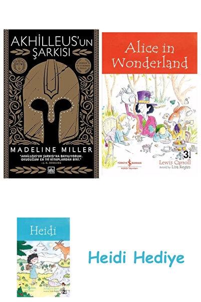 Bloomsbury Το Τραγούδι του Αχιλλέα + Η Αλίκη στη Χώρα των Θαυμάτων + Η Χέιντι