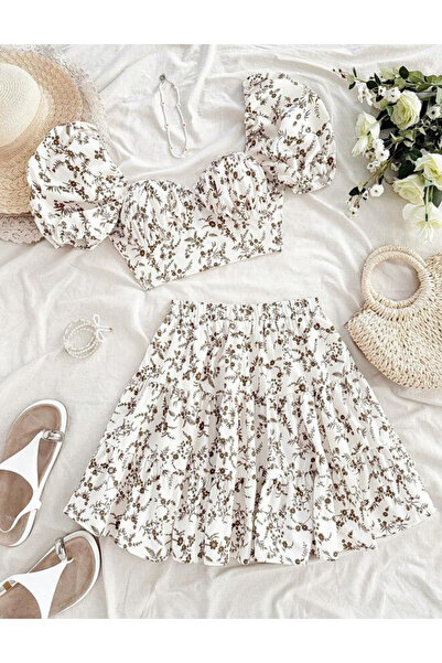 Sheya Shein set, cream