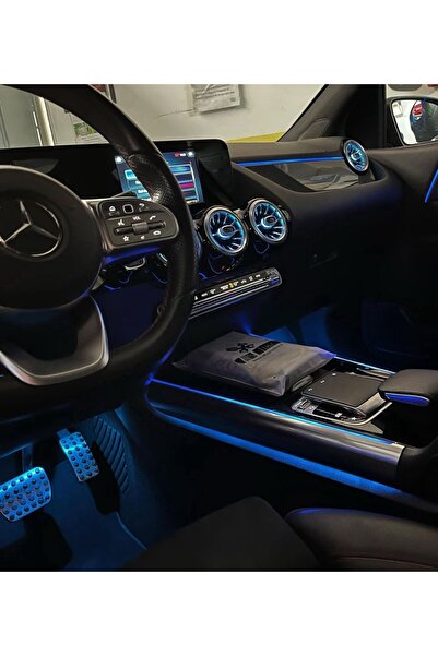 OTO SÜSLEN İSTANBUL إضاءة LED داخل السيارة - إضاءة LED Ambians Rbg حساسة للمو...