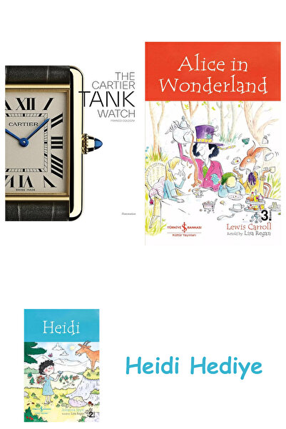 Bloomsbury The Cartier Tank Watch + Alice in Wonderland + Heidi