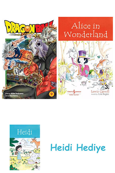 Bloomsbury Dragon Ball Super, Vol. 9 (Volume 9) + Alice in Wonderland + Heidi