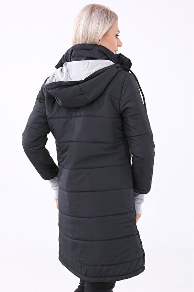 Toridas Winter Hooded Long Women's Puffer Jacket