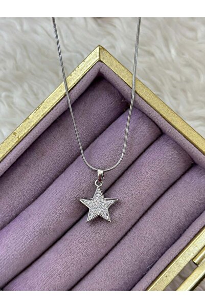 BY YASİN TOPÇU ⭐✨ Parıltılı Yıldız Işığı Kolye ✨⭐