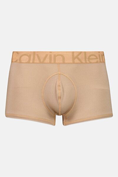 Calvin Klein سروال داخلي رجالي بشعار العلامة التجارية، لون برونزي