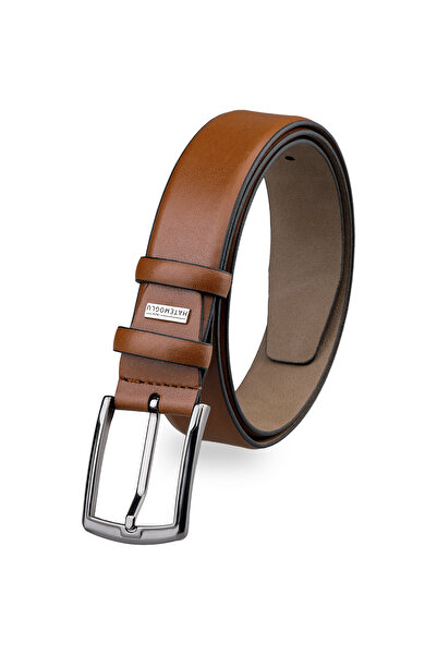 Hatemoğlu Tan Men's Belt