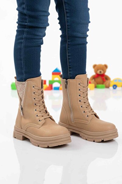 AYAKMOD Non-Slip Sole with Fleece Inside Nut Girl's Boots G-1001 F Frmr