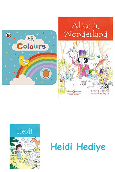 Bloomsbury Baby Touch: Цветове + Алиса в страната на чудесата + Хайди