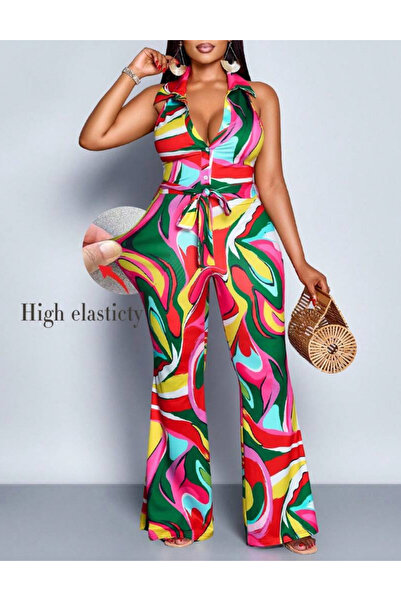 Sheya Shein Curve+ long jumpsuit, mix colors