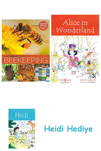 Bloomsbury دليل BBKA لتربية النحل، الطبعة الثانية + أليس في بلاد العجائب + هايدي