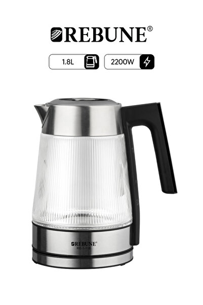 rebune Glass Kettle – Power for Fast Boiling and Perfect Performance