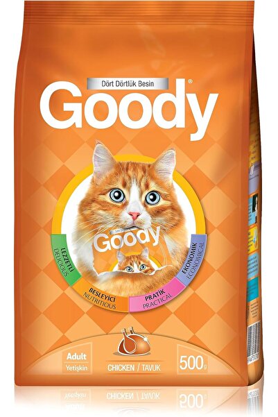 Goody Cat Food - Premium Dry Cat Food, Chicken Flavor - 500g