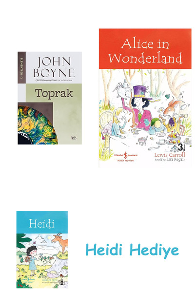 Bloomsbury Елементи 2: Топрак + Алиса в страната на чудесата + Хайди