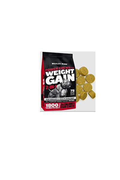bully max بولي ماكس باور تشيوز لزيادة الوزن - ٧٥ حبة