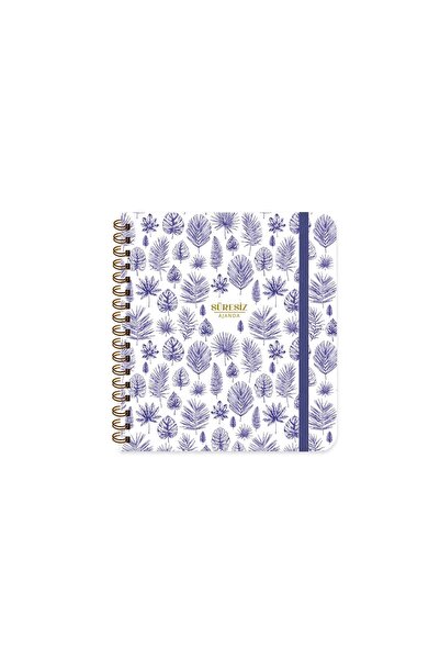 KESKİN COLOR Keskin 19*21 Sert Kapak Spiralli Süresiz Ajanda - Yaprak