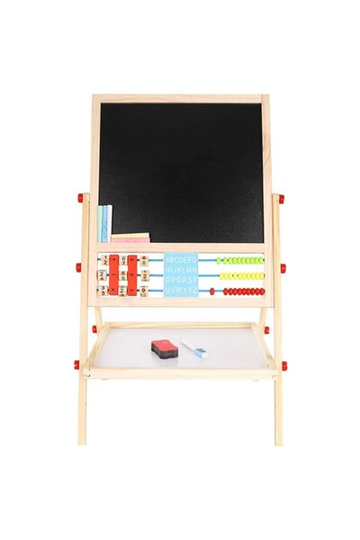 PROCART Magnetic board 29x32.5 cm, 2 sides, calculator, chalk, marker and sponge