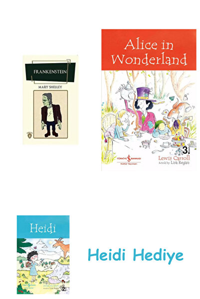 Bloomsbury Φρανκενστάιν (αγγλικό μυθιστόρημα) + Η Αλίκη στη χώρα των θαυμάτων...