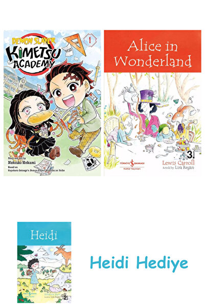Bloomsbury Demon Slayer: Kimetsu Academy, Vol. 1: Volume 1 + Alice in Wonderland + Heidi