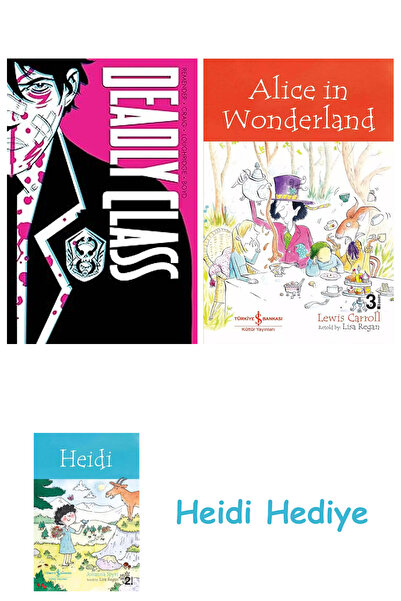 Bloomsbury Deadly Class Deluxe Edition Volume 1: Noise Noise Noise (New Edition) + Alice in Wonderland + Heidi