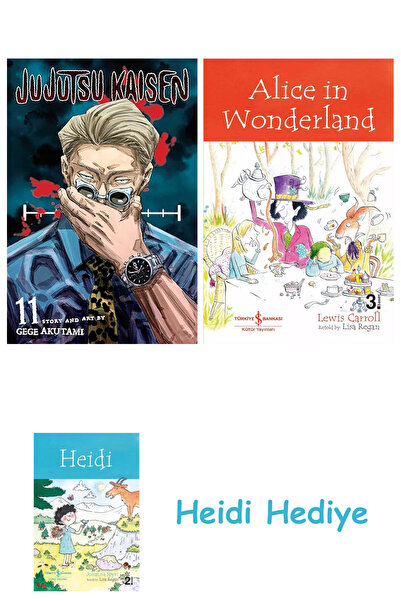 Bloomsbury جوجوتسو كايسن، المجلد. 11: المجلد 11 + أليس في بلاد العجائب + هايدي