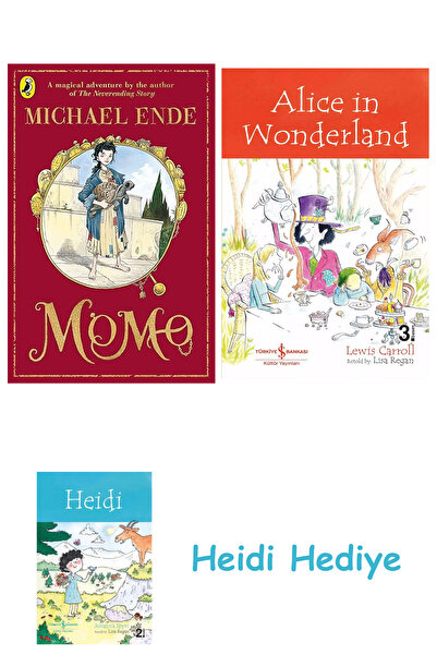 Bloomsbury Momo + Alice în Țara Minunilor + Heidi