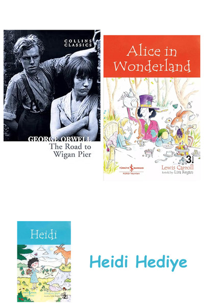 Bloomsbury Пътят към Уиган Пиър: Класики на Колинс + Алиса в страната на чуде...