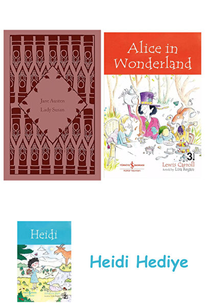 Bloomsbury سيدة سوزان + أليس في بلاد العجائب + هايدي