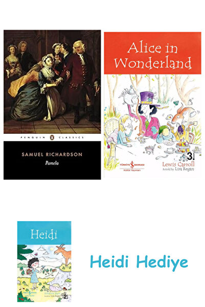 Bloomsbury باميلا: أو، الأشداء تُكافأ + أليس في بلاد العجائب + هايدي