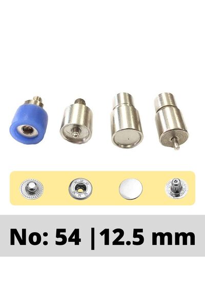 ipekbazaar Snap Fastener Setting Die 1 Set, - No: Vt2 |   54 |   61 |   Alpha Options