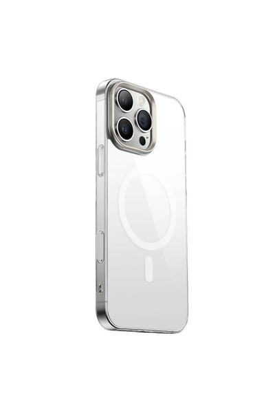 G-NEXT iPhone 16 Pro Max Glass Pc Transparent Case (Magsafe)