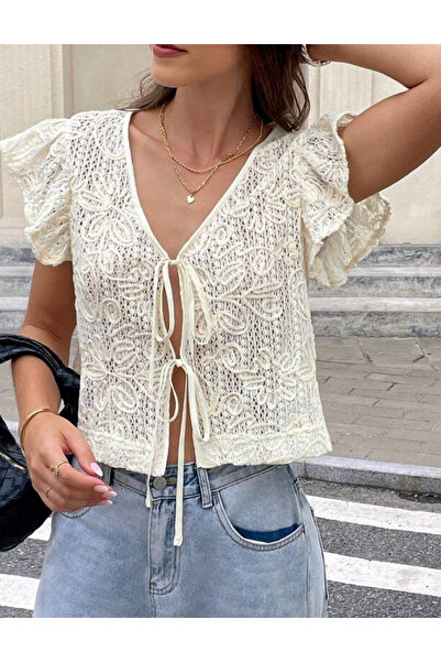 Sheya Shein top, cream