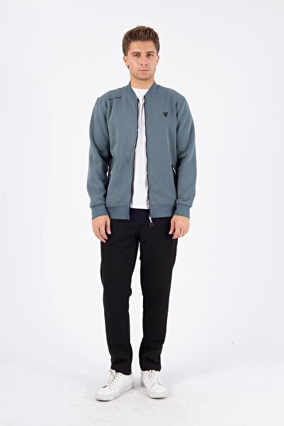 Marco Ferry Fleece-Lined 3 Thread Winter Tracksuit Set Khaki 5721-H