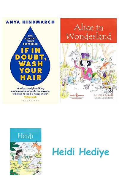 Bloomsbury Εάν είστε σε διασταύρωση, πλυντείτε τα μαλλιά + Η Αλίκη στη Χώρα τ...