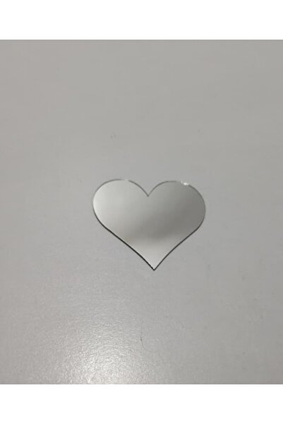 PAŞAOĞLU PLEKSİ 5cm Pleksi yapışkanlı kalp, Duvar kağıdı, Doğum Günü, Sticker...
